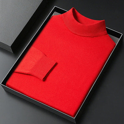 Maxwell | Refined Mock-Neck Sweater