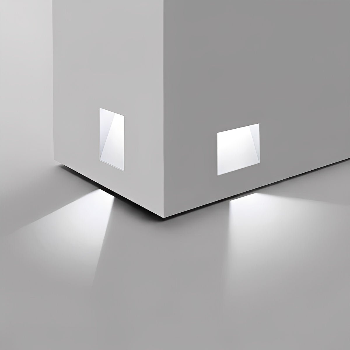 LED Wandlamp Rechthoekig Wit met Bewegingssensor voor Hal of Slaapkamer