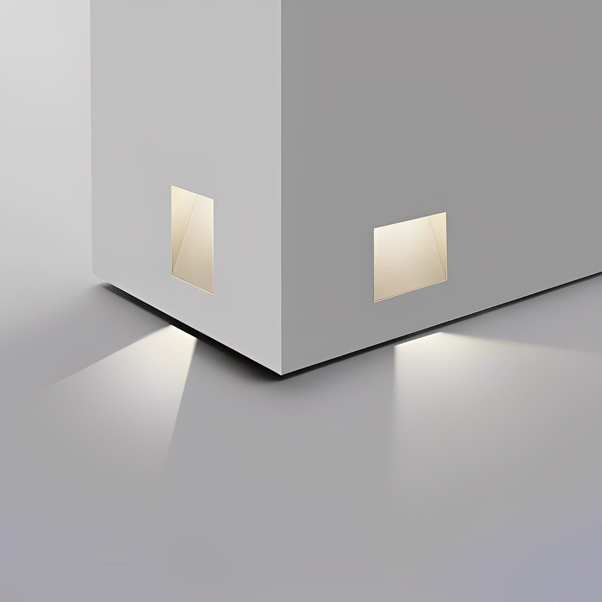 LED Wandlamp Rechthoekig Wit met Bewegingssensor voor Hal of Slaapkamer