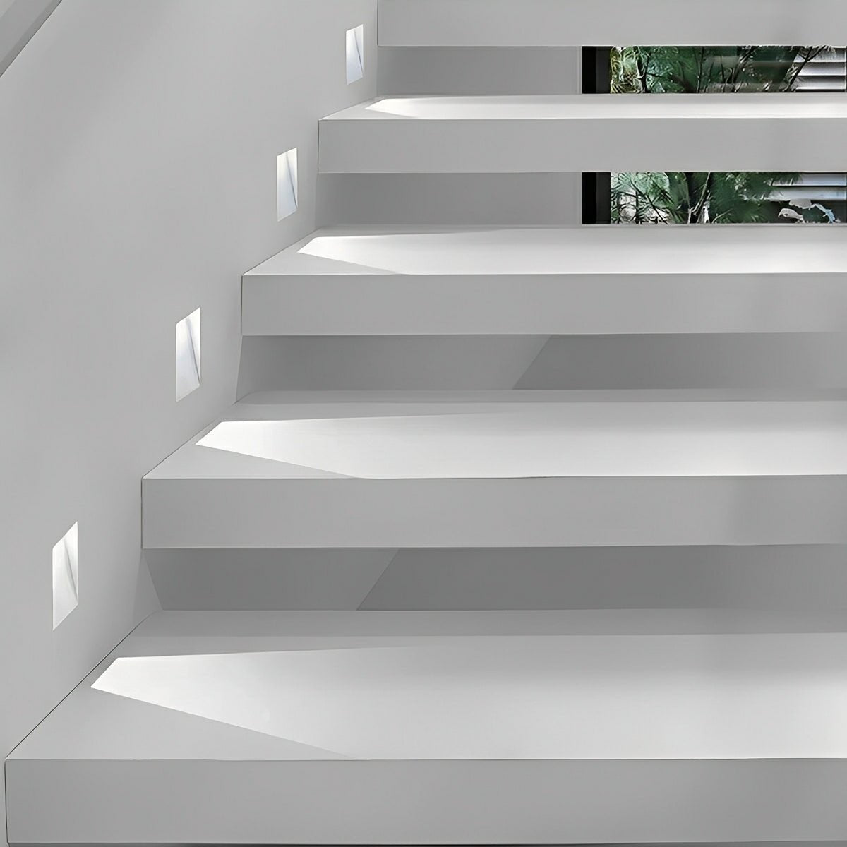 LED Wandlamp Rechthoekig Wit met Bewegingssensor voor Hal of Slaapkamer