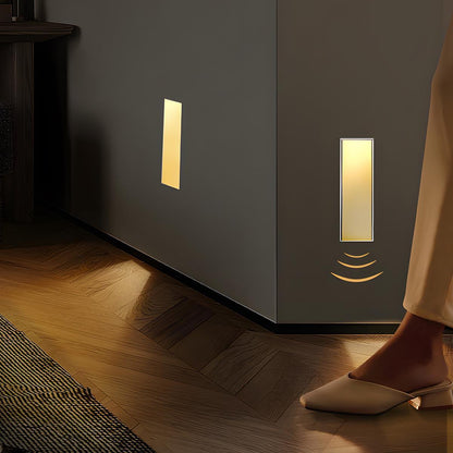 LED Wandlamp Rechthoekig Wit met Bewegingssensor voor Hal of Slaapkamer