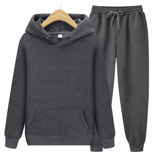 Unisex Zacht Trainingspak met Hoodie en Joggerbroek – Comfortabel, Casual Sportoutfit