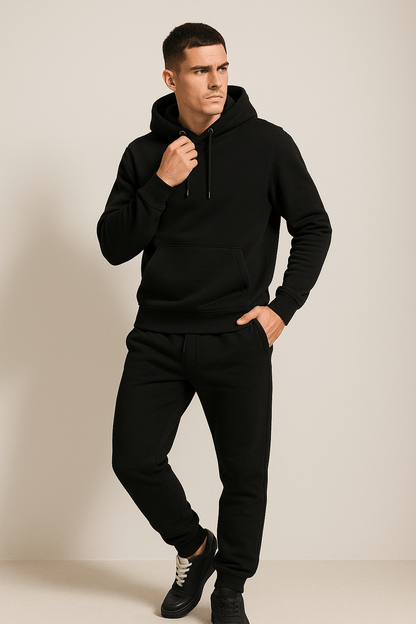 Unisex Zacht Trainingspak met Hoodie en Joggerbroek – Comfortabel, Casual Sportoutfit