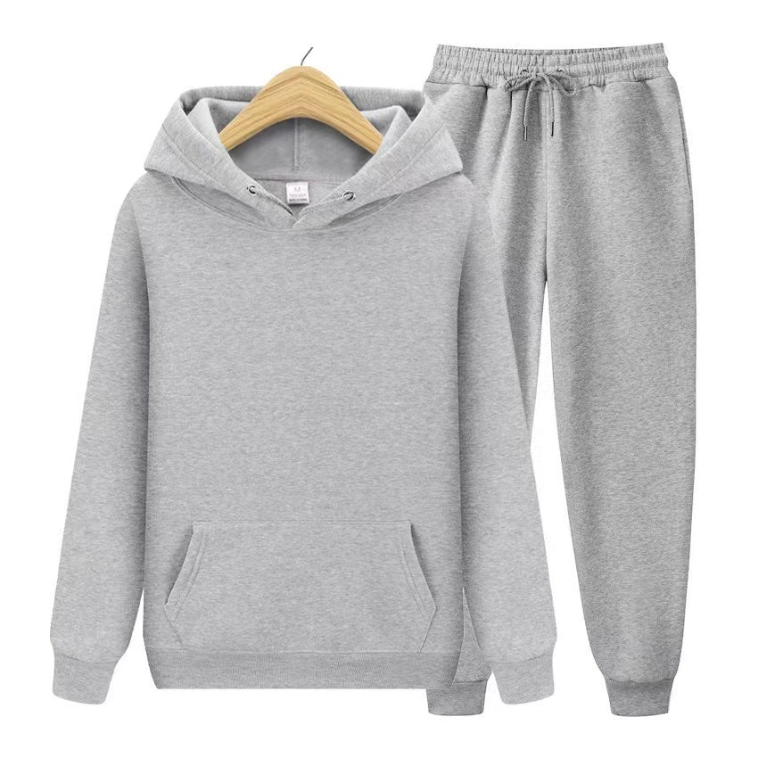 Unisex Zacht Trainingspak met Hoodie en Joggerbroek – Comfortabel, Casual Sportoutfit
