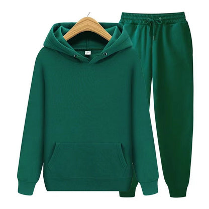 Unisex Zacht Trainingspak met Hoodie en Joggerbroek – Comfortabel, Casual Sportoutfit