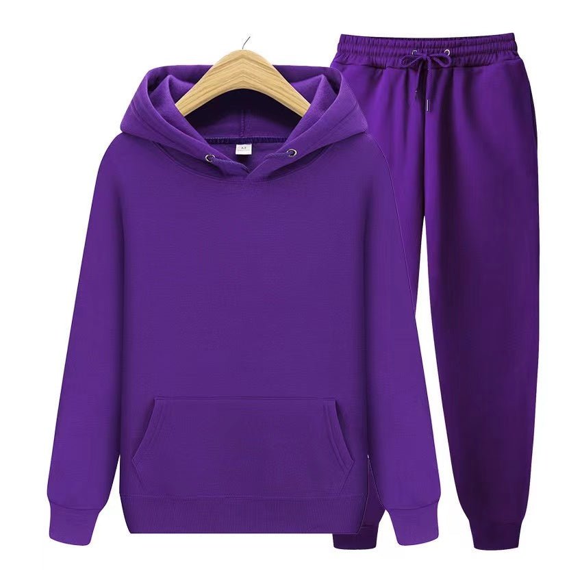Unisex Zacht Trainingspak met Hoodie en Joggerbroek – Comfortabel, Casual Sportoutfit