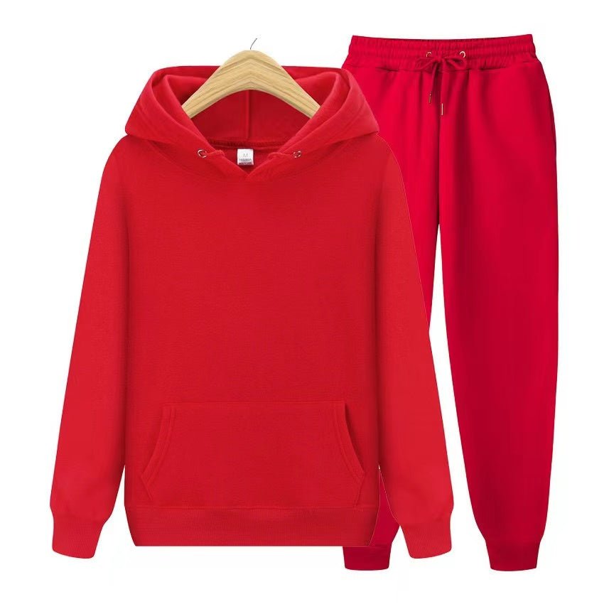Unisex Zacht Trainingspak met Hoodie en Joggerbroek – Comfortabel, Casual Sportoutfit