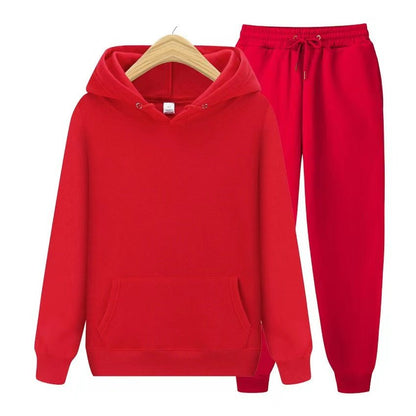 Unisex Zacht Trainingspak met Hoodie en Joggerbroek – Comfortabel, Casual Sportoutfit