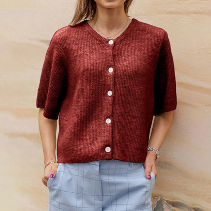 Yara - Streetwear Vest met Korte Mouwen