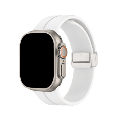 Nava-Bands Foil White / 42 / 44 / 45 / 49mm / Starlight Silver Nava-Bands Silicone Nautico Bands