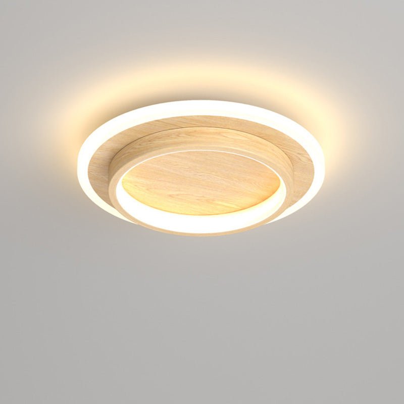 Nowoczesna Okrągła Metalowa Akrylowa Lampa Sufitowa LED do Korytarza View 23
