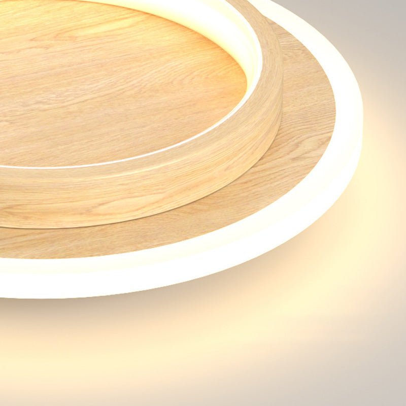 Nowoczesna Okrągła Metalowa Akrylowa Lampa Sufitowa LED do Korytarza View 26