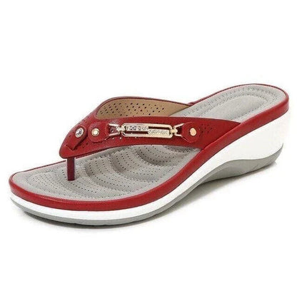 Dames Teenslippers Orthopedisch met Memory Foam Zool - Comfortabele Zomerslippers