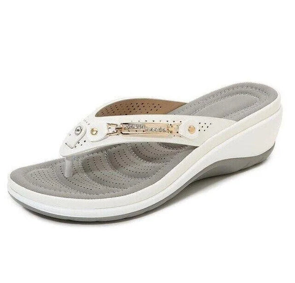Dames Teenslippers Orthopedisch met Memory Foam Zool - Comfortabele Zomerslippers