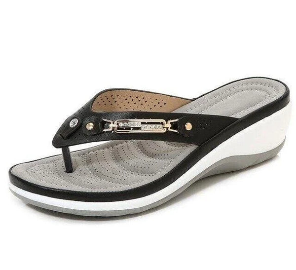 Dames Teenslippers Orthopedisch met Memory Foam Zool - Comfortabele Zomerslippers
