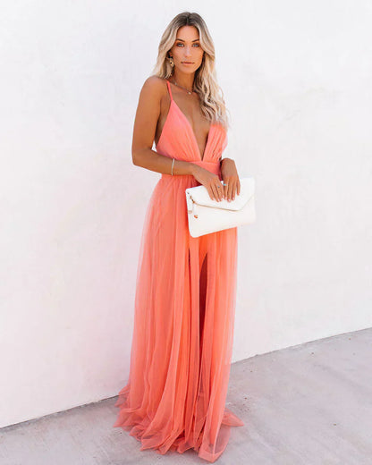 Amelia - Elegante Maxi Jurk