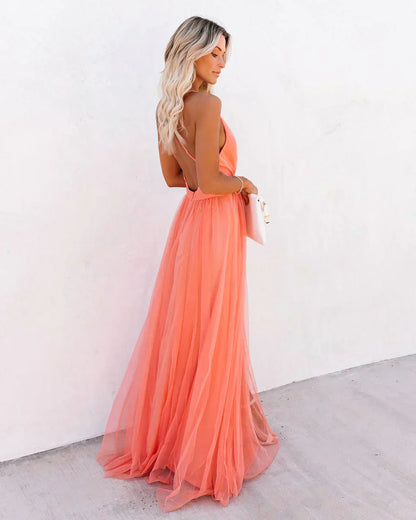 Amelia - Elegante Maxi Jurk