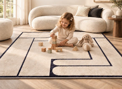 Vloerkleed Geometrisch Patroon Woonkamer