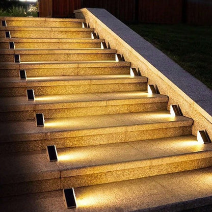 Solar Traplampen Buiten – Waterdichte LED Verlichting Trap