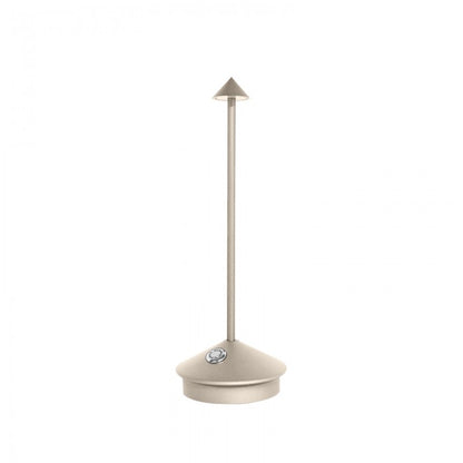Draadloze LED Tafellamp Oplaadbaar Dimbaar Wit en Goud