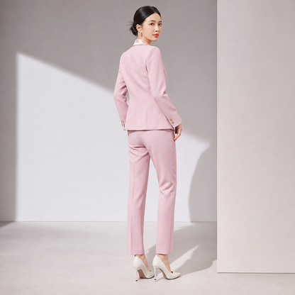 Dames Getailleerd Set – Met Knopen, Geschikt voor Werk en Formele Gelegenheden