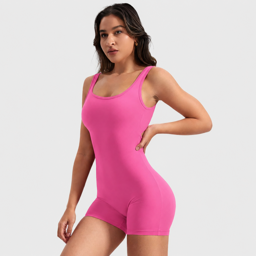 Fenna - Trendy Korte Jumpsuit