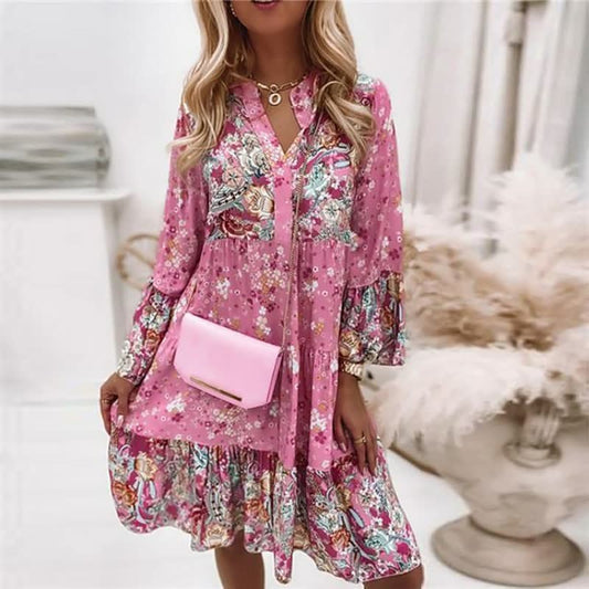 Luna - Unieke Boho Jurk voor Dames