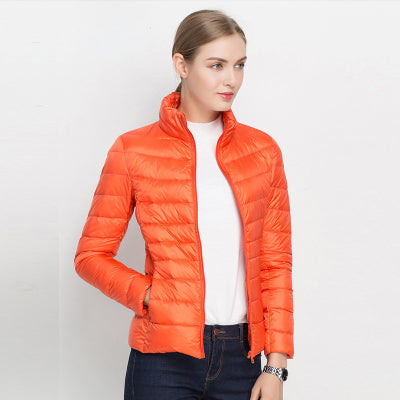 Dames Lichtgewicht Donsjas – Gewatteerde Puffer Tussenjas voor Herfst en Winter, Casual Outdoor