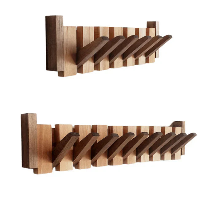 Houten Wandkapstok Piano-Design voor Hal, Woonkamer of Slaapkamer