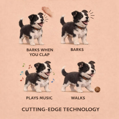Interactieve Speelgoed Hond – Loopt, Blaft en Kwispelt met Staart