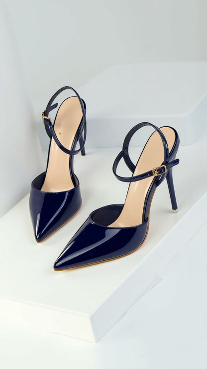 Dames Pumps – Met Enkelband, Puntige Neus, Geschikt voor Casual en Formele Gelegenheden
