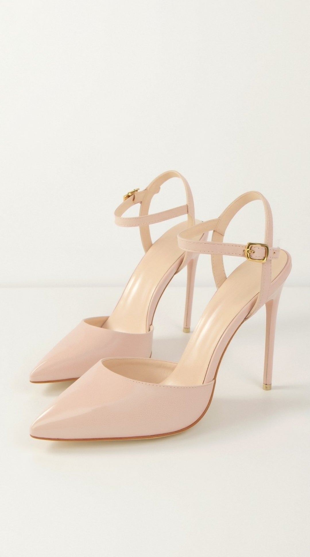 Dames Pumps – Met Enkelband, Puntige Neus, Geschikt voor Casual en Formele Gelegenheden