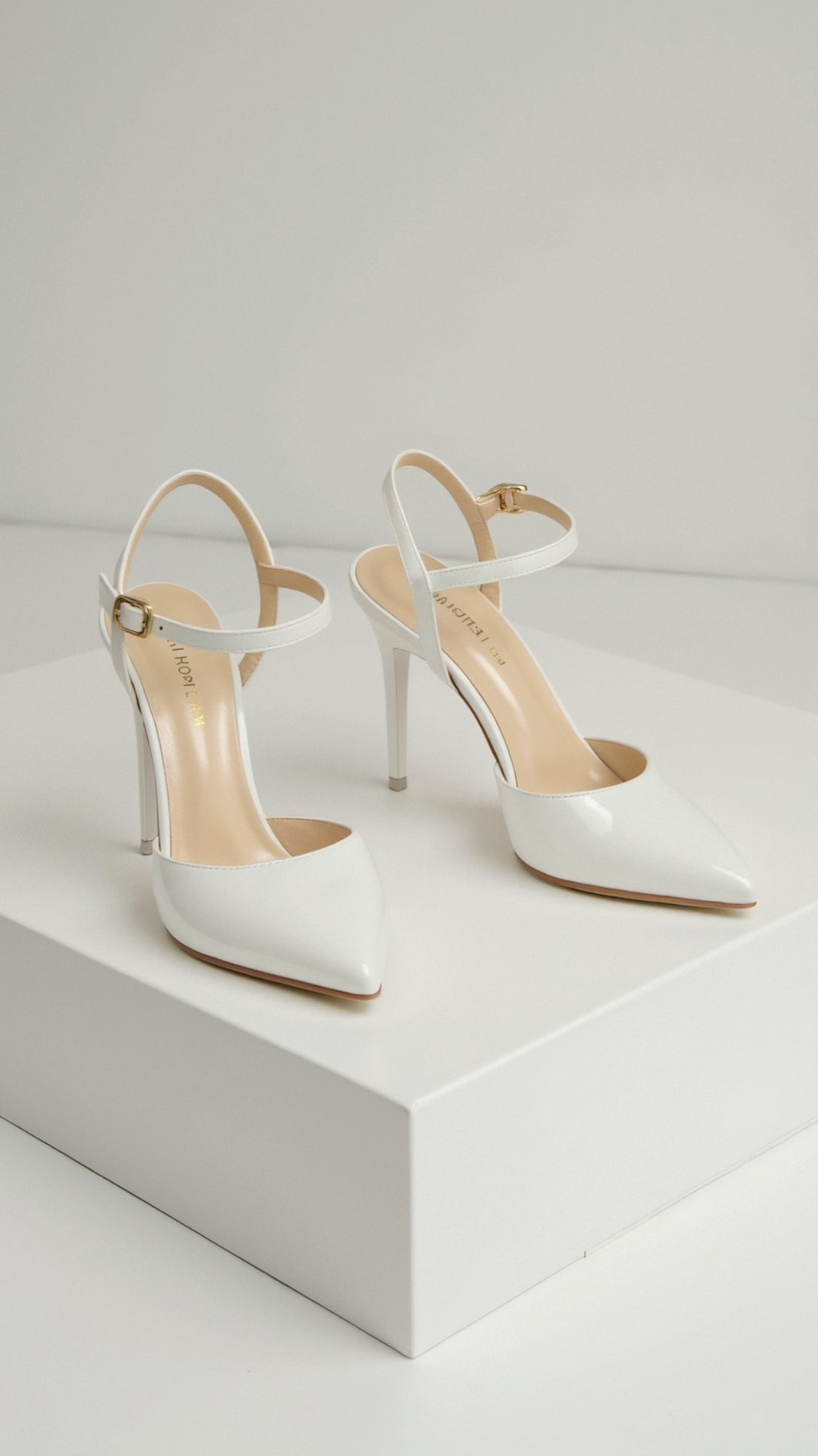 Dames Pumps – Met Enkelband, Puntige Neus, Geschikt voor Casual en Formele Gelegenheden