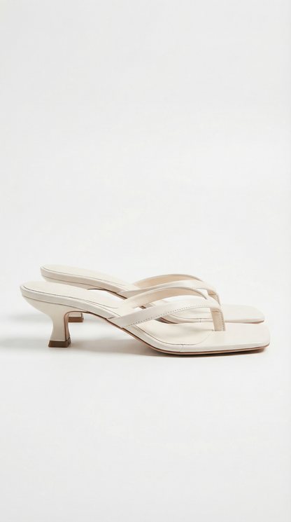Dames Sandalen Lage Hak – Open Teen Zomerschoenen voor Dagelijks Gebruik