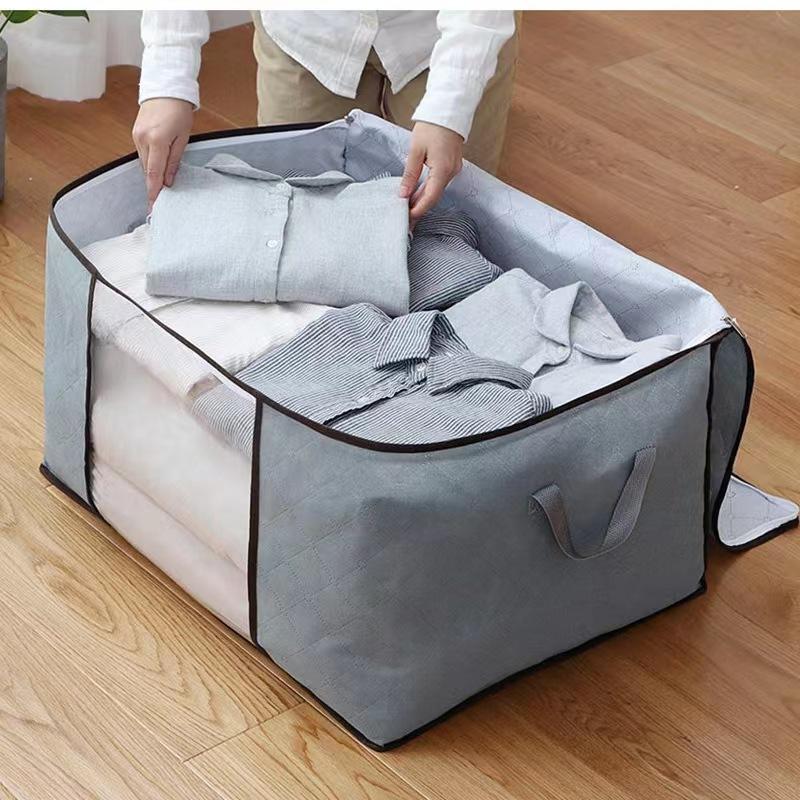 Tanoe | Foldable Non-Woven Storage Bag with Transparent Window and Handles for Wardrobe and Bedroom