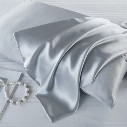 satin-finish pillowcases