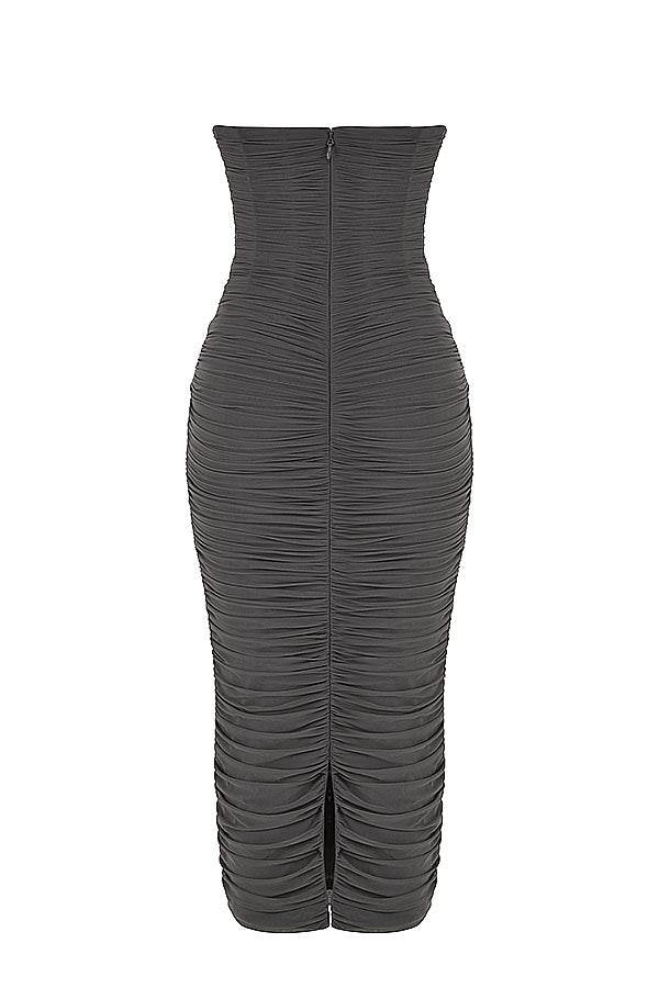 Olivia - Strapless Lange Jurk
