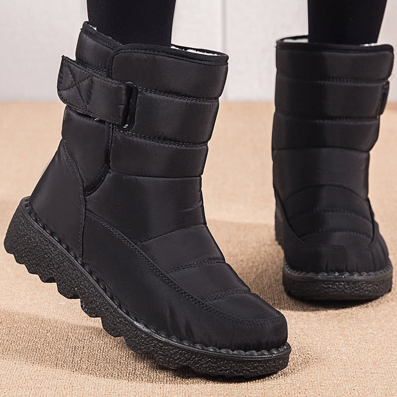 Dames Snowboots Waterdicht - Gevoerde Winterlaarzen
