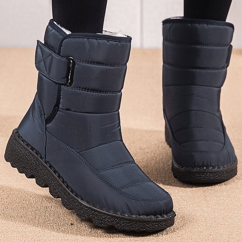 Dames Snowboots Waterdicht - Gevoerde Winterlaarzen