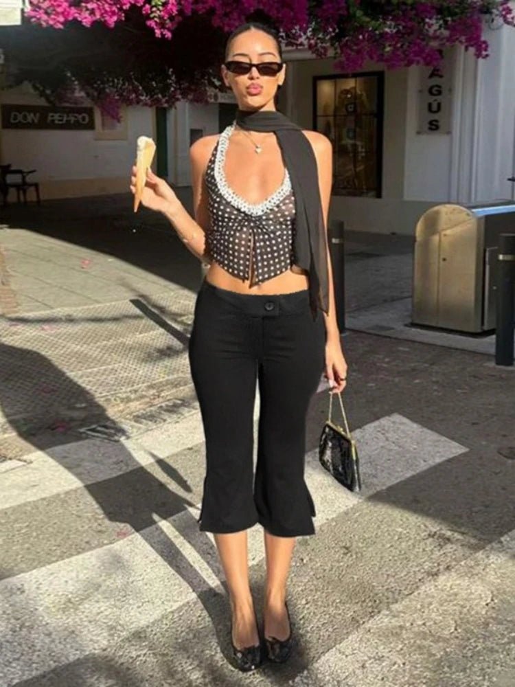 Dames Slim Fit Broek – Hoge Taille, Geschikt voor Casual en Werkgebruik
