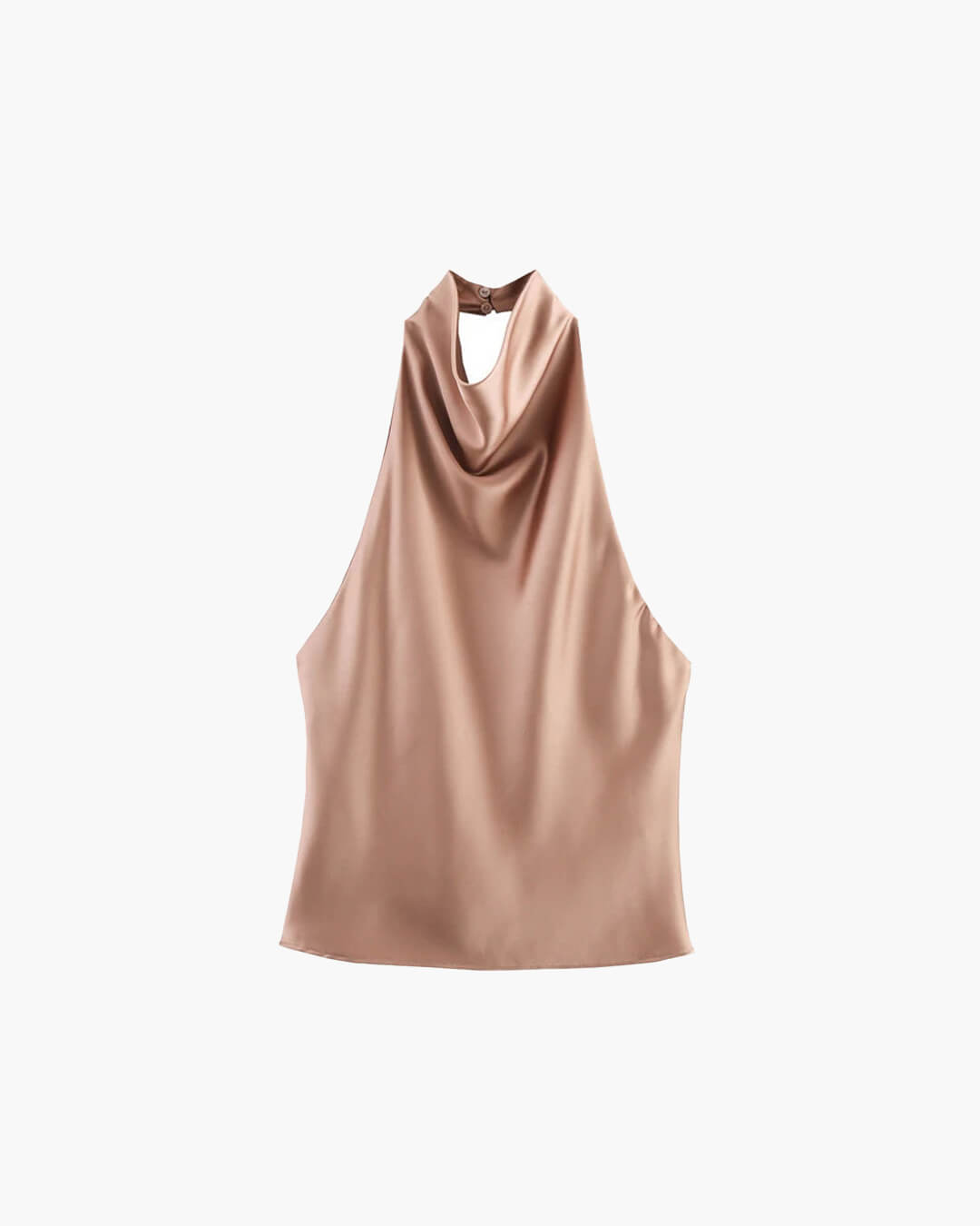 Dames Getailleerde Top – Halter, Geschikt voor Zomer en Casual Gebruik