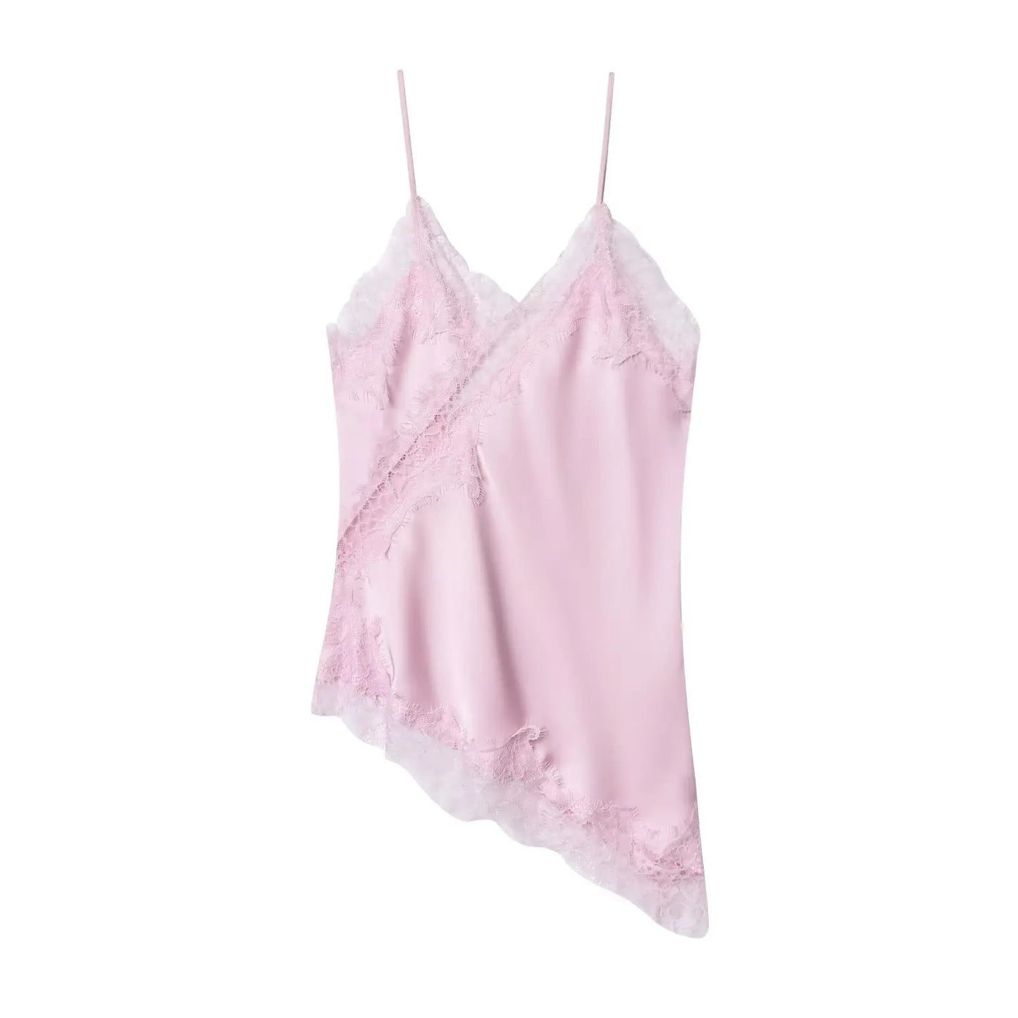Dames Asymmetrische Top – Casual voor Lente en Zomer Gebruik