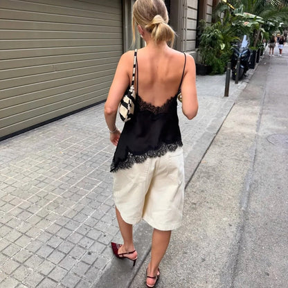 Dames Asymmetrische Top – Casual voor Lente en Zomer Gebruik