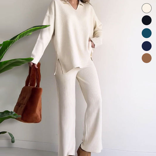 Giulietta - V-Hals Top en Wijde Broek