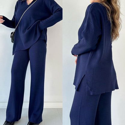 Giulietta - V-Hals Top en Wijde Broek