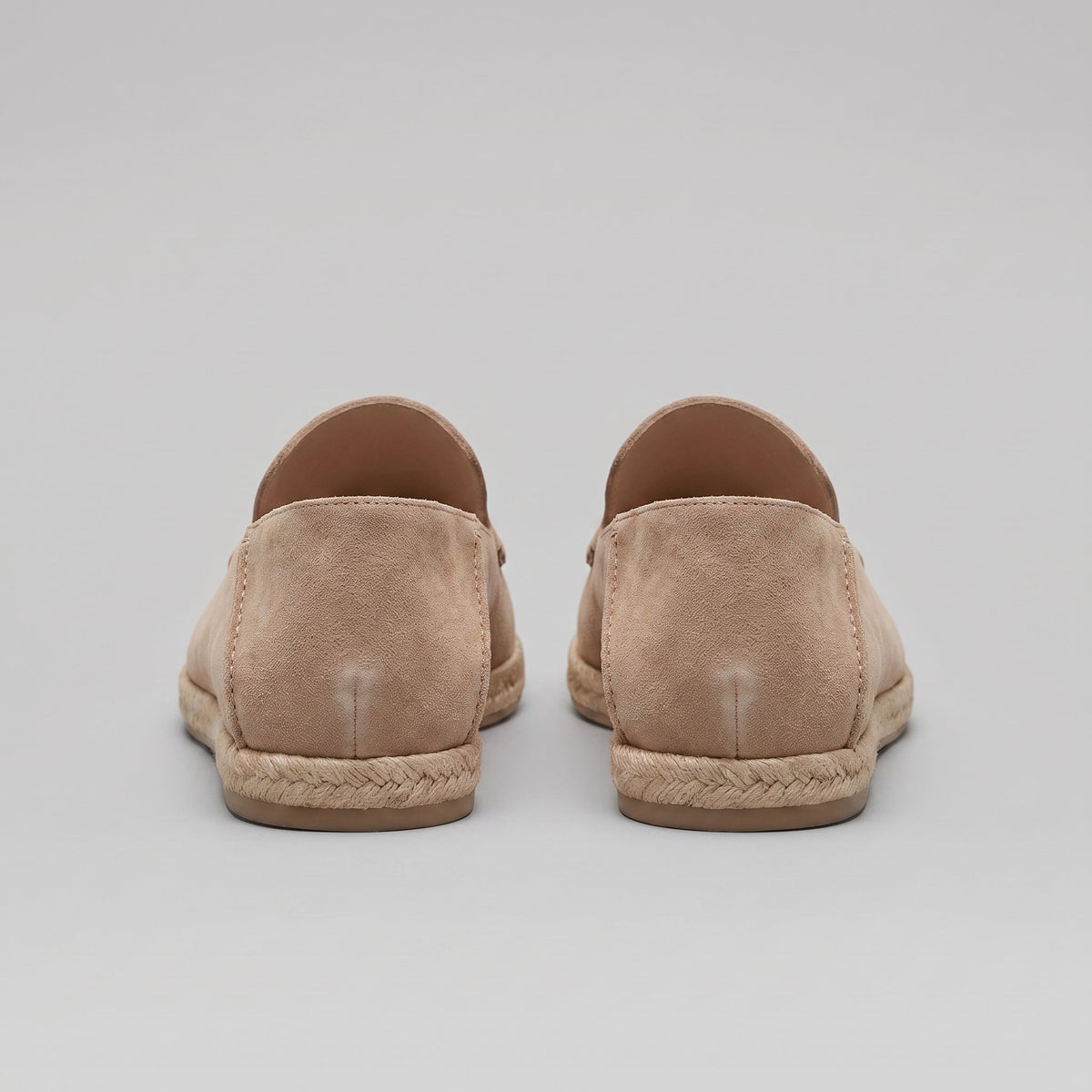 Heren Espadrille Loafers Suède met Juterand