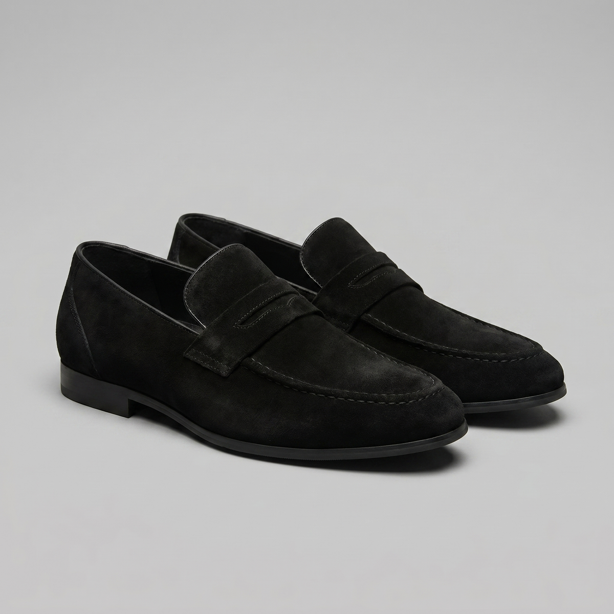 Heren Penny Loafers Suède Smart Casual Instappers