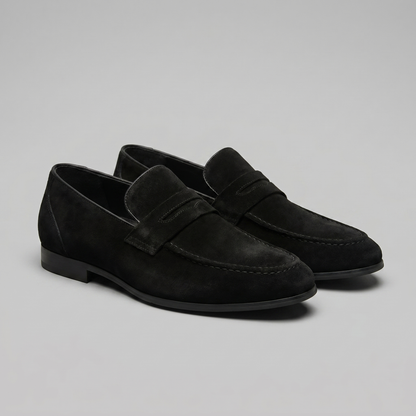 Heren Penny Loafers Suède Smart Casual Instappers
