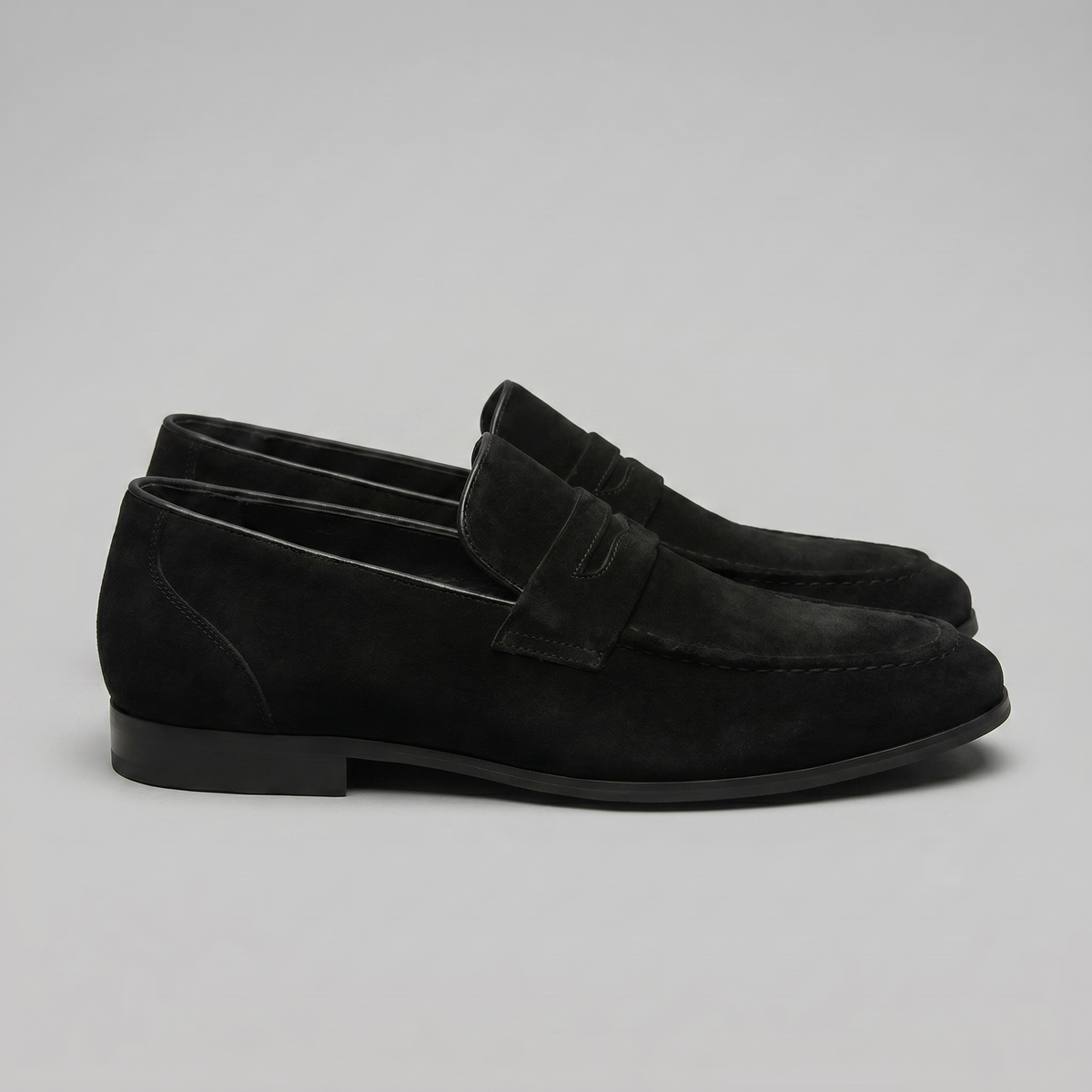 Heren Penny Loafers Suède Smart Casual Instappers