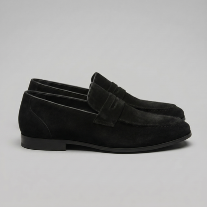 Heren Penny Loafers Suède Smart Casual Instappers